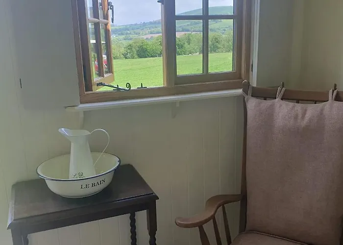 Campo de lujo Shepherd's Hut @ The Old Forge Glamping *