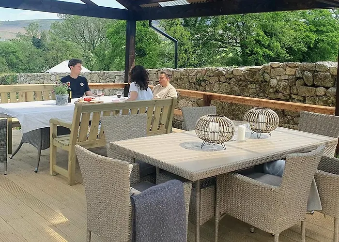 Campo de lujo Shepherd's Hut @ The Old Forge Glamping