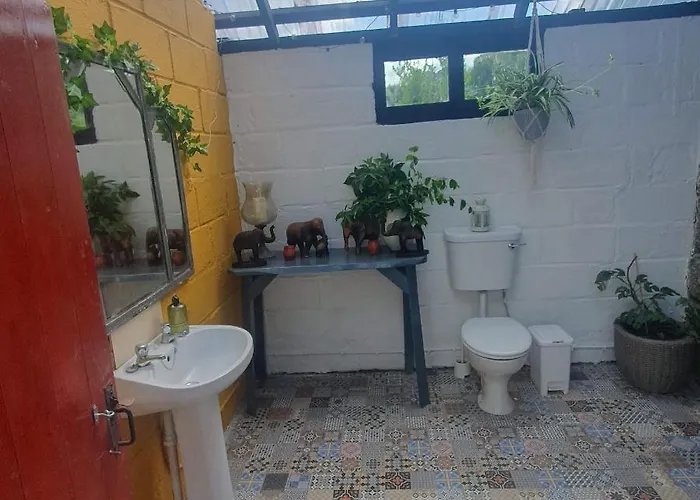 Campo de lujo Shepherd's Hut @ The Old Forge Glamping